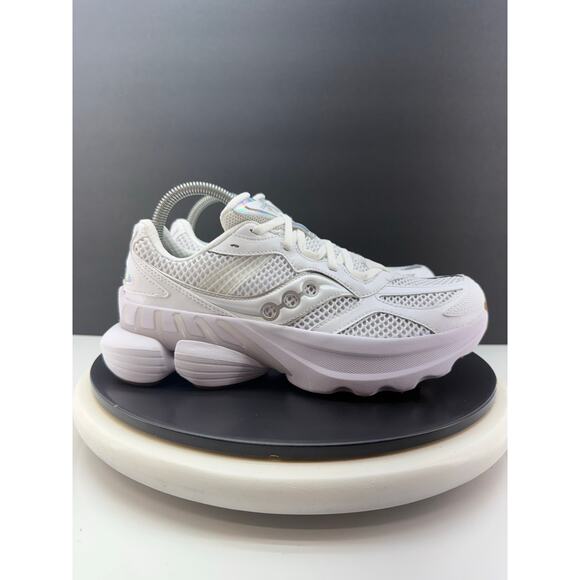 Saucony GRID NXT Womens Size 10 White Running Shoes Sneakers Training S70797-4 - Picture 5 of 11